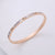 Korean Shell Stainless Steel Polishing Bangles