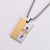 Expressive Cross Stainless Steel Electroplating Pendants