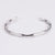 Women Minimalist Ellipse Stainless Steel Electroplating Bracelets