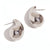 Fashion Circle Geometric Droplet Stainless Steel Electroplating Earrings