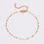 Women Minimalist Round U-Shape Stainless Steel Electroplating Bracelets