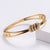 Fashion Women Diamond Country Style Camouflage Crown Stainless Steel Bangles