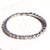 Women Round Geometric Copper Diamond Inlay Bracelets