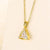 Women Minimalist Geometric Metal Stainless Steel Electroplating Necklaces