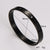 Expressive Circle Stainless Steel Electroplating Bangles