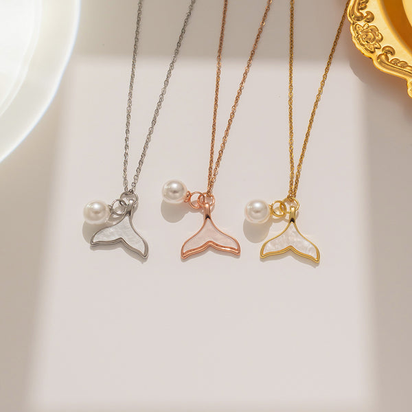 Geometric Titanium Steel 18K Gold Plated Necklaces