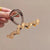 Online Celebrity Korean Style Gradient Love Back Head Temperament Female Hairpin Summer Simple Sweet  Shark Clip Grip