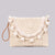 Orange Green Beige Straw Geometric Square Evening Bags