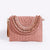 Orange Green Beige Straw Geometric Square Evening Bags