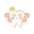 Organ Cool Tooth Shape Metal Fun Badge Sweater Scarf Exquisite Decorative Pin Cartoon Corsage Accessories