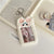 Original Cute Puppy Cat Plush Card Set Korean  Style Campus Meal Card Love Bean Card Photo Display Pendant