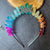 Original Design Retro Colorful Moon Crystal Hair Band