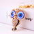 Owl Alloy Metal Unisex