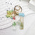 Pastoral Flower Butterfly Crystal Women's Bag Pendant Keychain