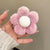 Pastoral Flower Plush Hair Claws