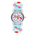 Pattern Series Children's Watch Color Plastic Belt Boys And Girls Student Wrist Watch Gift Watch