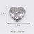 Peach Heart Pendant Couple Souvenir Can Be Opened Photo Box Stainless Steel Love Heart Photo Box Necklace Accessories Wholesale