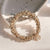 Pearl Hair Rope Hair Band Simple  Head Rope Women's Elegant Ponytail High Crystal Hair Ring Korean Style Hair Accessories