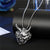 Personalized Men's Necklace Punk Hip Hop Skull Wings Goat Animal Pendant Alloy Necklace