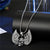 Personalized Men's Necklace Punk Hip Hop Skull Wings Goat Animal Pendant Alloy Necklace