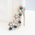 Pin Alloy Asymmetrical Inlay Rhinestones Women's Brooches