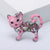 Pin Animal Alloy Enamel Plating Inlay Artificial Diamond Women's Brooches