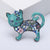 Pin Animal Alloy Enamel Plating Inlay Artificial Diamond Women's Brooches