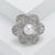 Pin Flower Alloy Inlay Artificial Rhinestones Artificial Pearls Women's Brooches