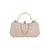 Pink Blue Gold Pu Leather Solid Color Square Evening Bags