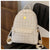 Plaid Casual Daily Shopping Women's Backpack