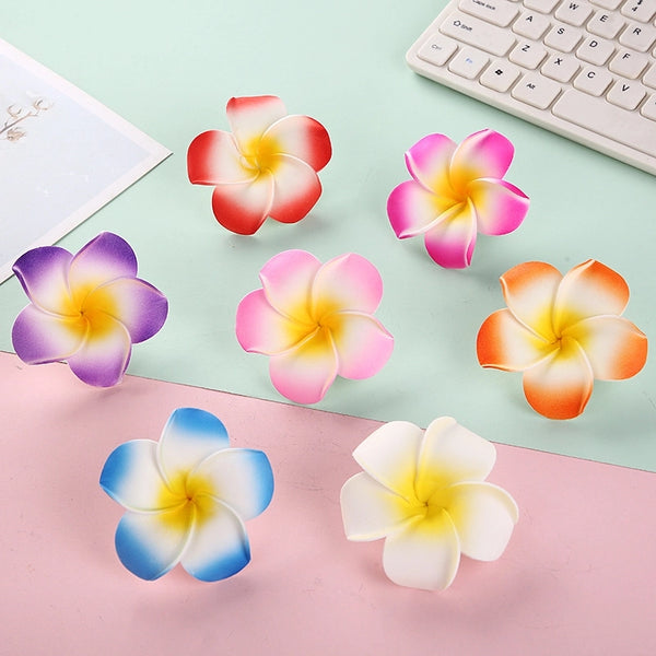 Plumeria Flower Hairpin Wholesale Dai Dress Travel Seaside Holiday Plumeria Flower Hairpin Flower Side Clip Hairpin Headdress