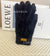 Plush Touch Screen Gloves Winter Warm Fleece-lined Knitted Gloves Outdoor Cycling Mink Velvet Five Finger Gloves Wholesale