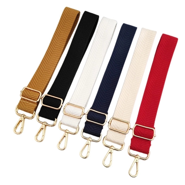 Polyester Cotton Solid Color Bag Strap