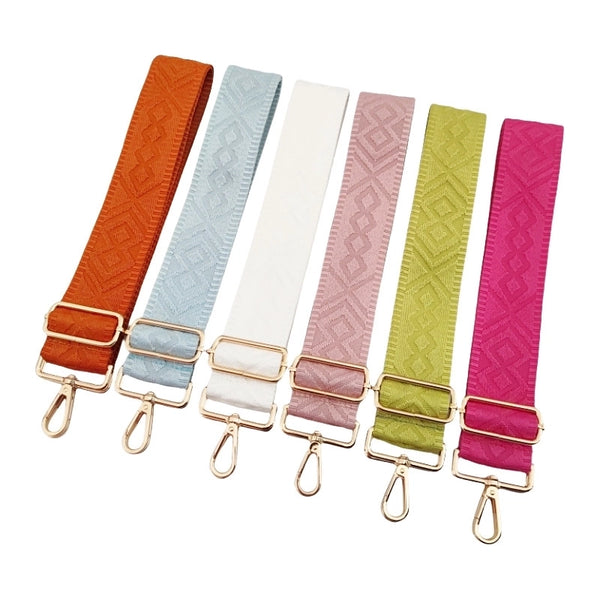 Polyester Cotton Solid Color Bag Strap