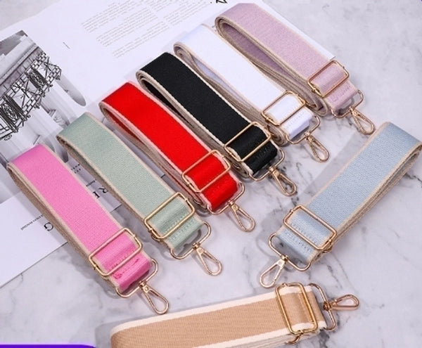 Polyester Solid Color Bag Strap