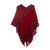 Premium Spring And Autumn New Retro Couple Solid Color Knitted Pullover Cape Shawl In Stock