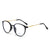 Preppy Style Gradient Color Solid Color Ac Oval Frame Full Frame Optical Glasses