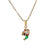 Princess Cute Human Copper Gem Crystal Zircon Pendant Necklace Necklace Pendant In Bulk