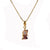 Princess Cute Human Copper Gem Crystal Zircon Pendant Necklace Necklace Pendant In Bulk