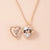 Princess Glam Cartoon Style Dog Heart Footprint Alloy Plating Alloy Halloween Christmas Easter Unisex