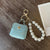 Pu Leather Solid Color Bag Charms