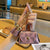 Pu Leather Solid Color Bag Charms