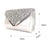 Pu Leather Solid Color Square Evening Bags