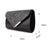 Pu Leather Solid Color Square Evening Bags