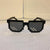 Punk Geometric Pc Square Full Frame Kids Sunglasses