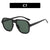 Punk Leopard Ac Toad Mirror Full Frame Women's Sunglasses