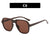 Punk Leopard Ac Toad Mirror Full Frame Women's Sunglasses