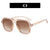 Punk Leopard Ac Toad Mirror Full Frame Women's Sunglasses