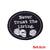 Punk Letter Skull Embroidery Thread Cloth Sticker 1 Piece