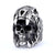 Punk Skull 304 Stainless Steel Halloween Men'S Rings